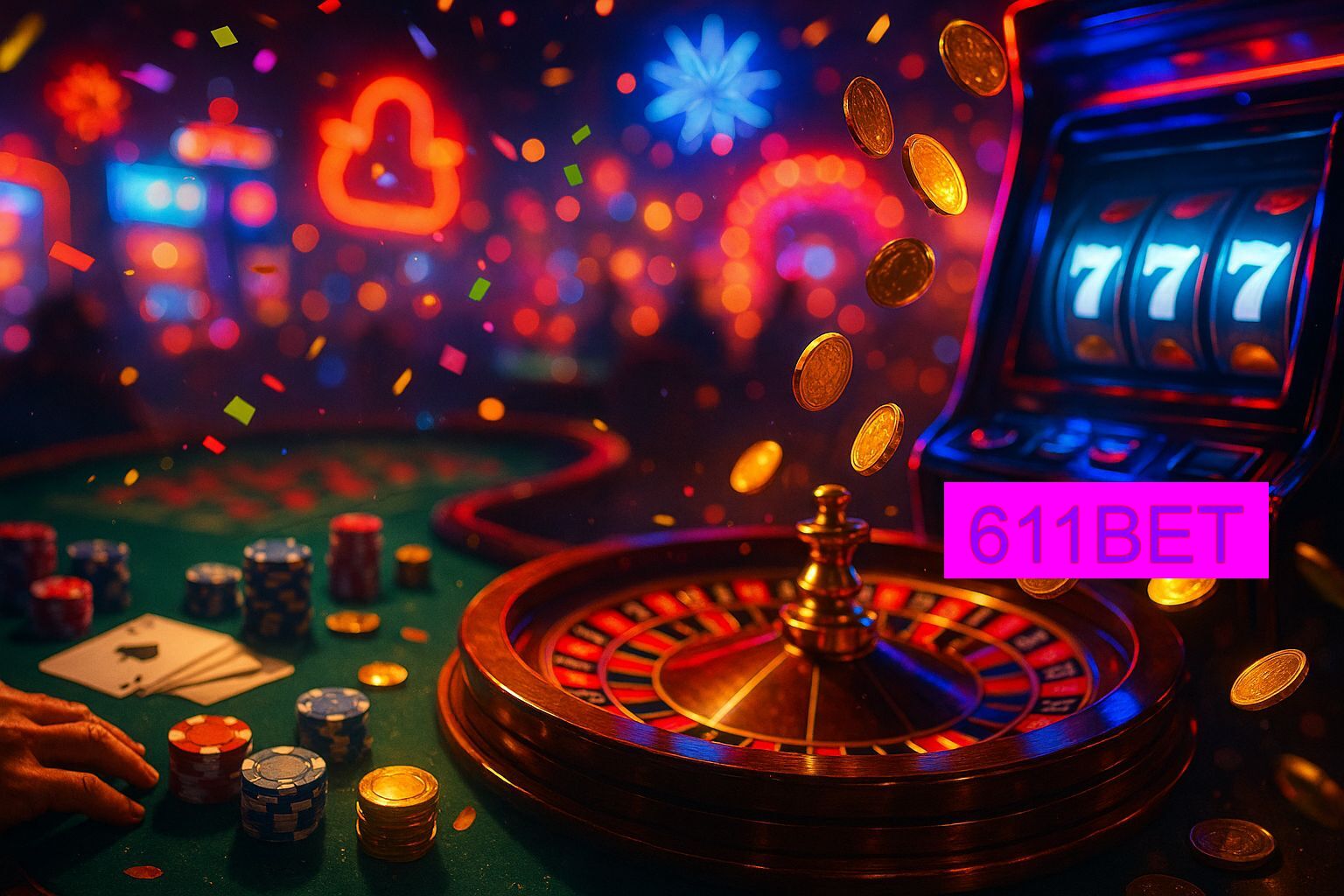 Jogos emocionantes no 611BET